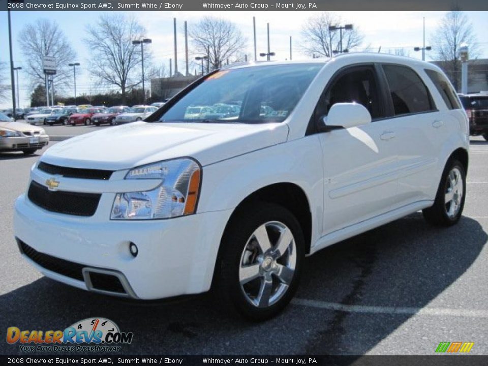 2008 Chevrolet Equinox Sport AWD Summit White / Ebony Photo #3