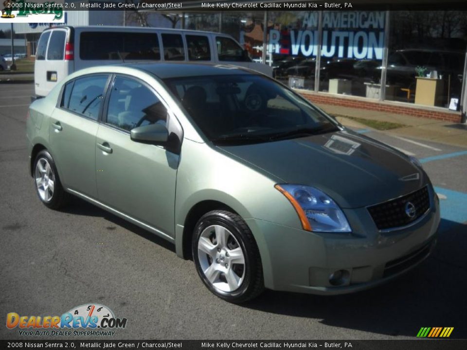 2008 Nissan sentra green #8