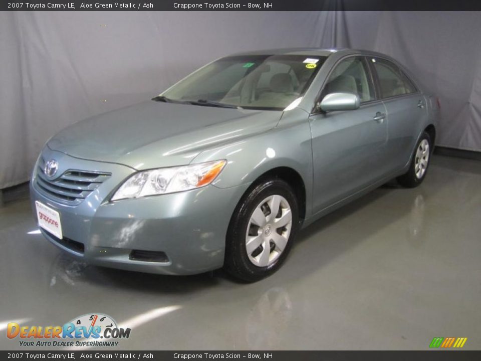 2007 Toyota Camry LE Aloe Green Metallic / Ash Photo #1