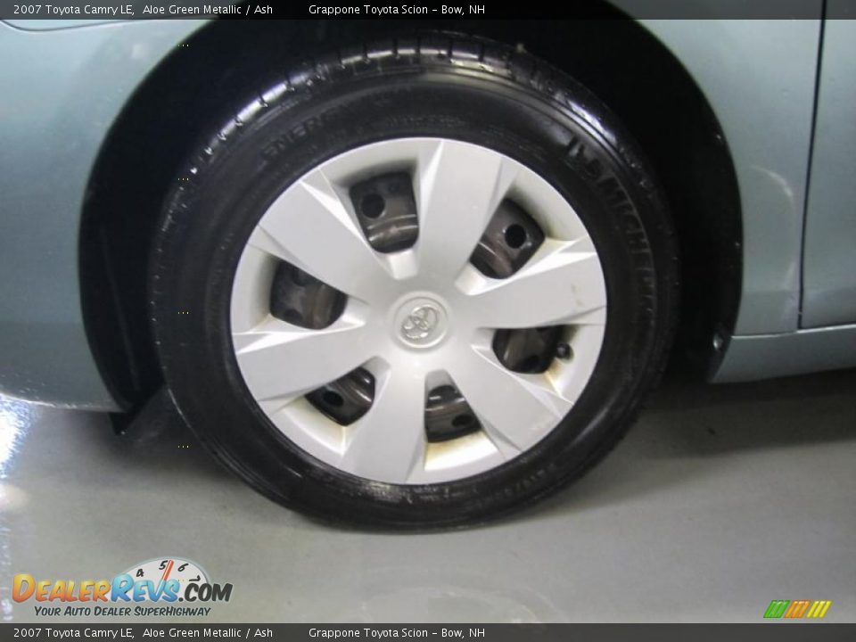 2007 Toyota Camry LE Aloe Green Metallic / Ash Photo #6