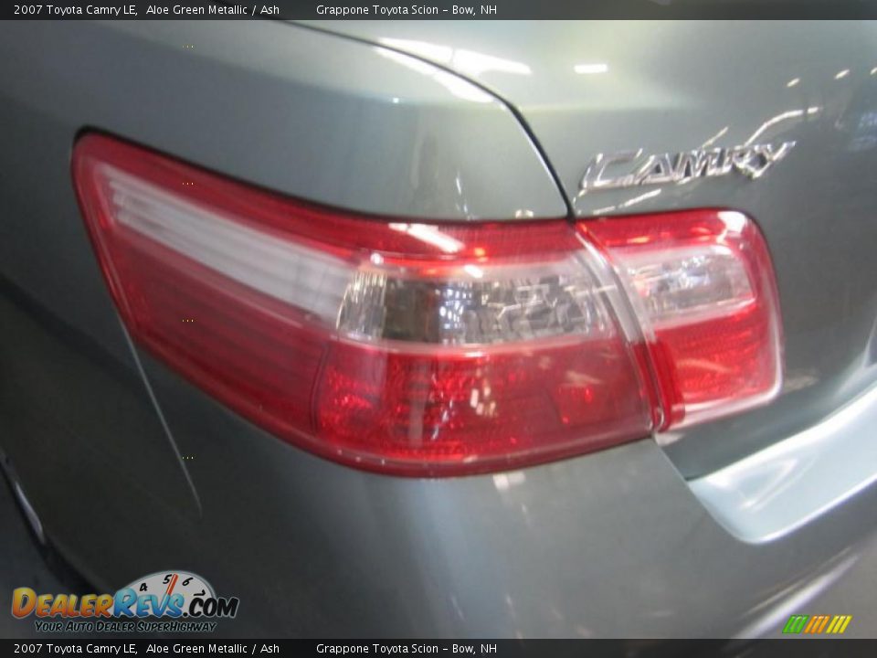 2007 Toyota Camry LE Aloe Green Metallic / Ash Photo #13