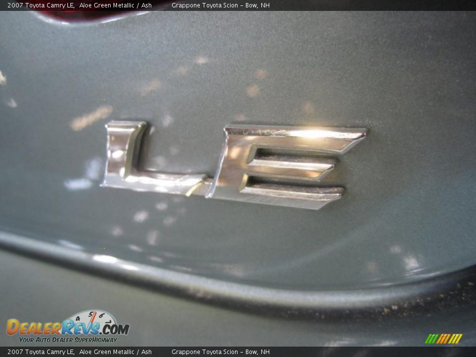 2007 Toyota Camry LE Aloe Green Metallic / Ash Photo #14