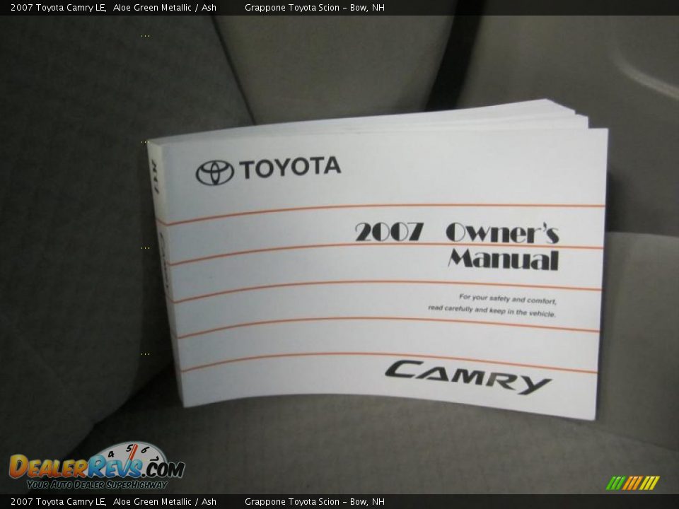2007 Toyota Camry LE Aloe Green Metallic / Ash Photo #22