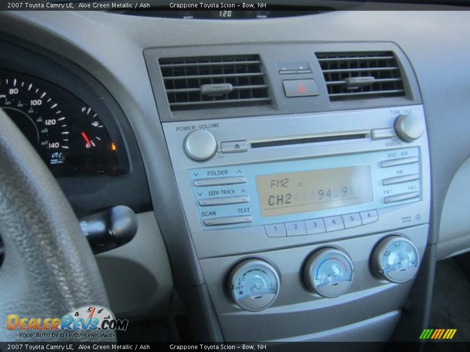 2007 Toyota Camry LE Aloe Green Metallic / Ash Photo #29