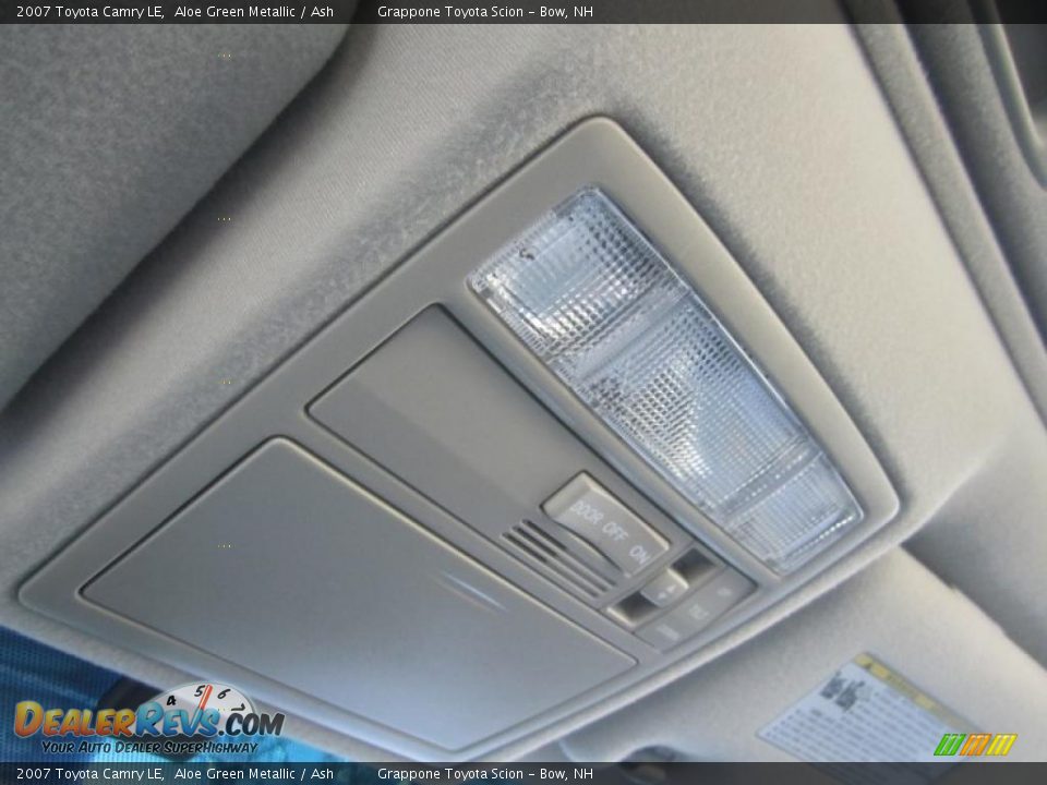 2007 Toyota Camry LE Aloe Green Metallic / Ash Photo #30