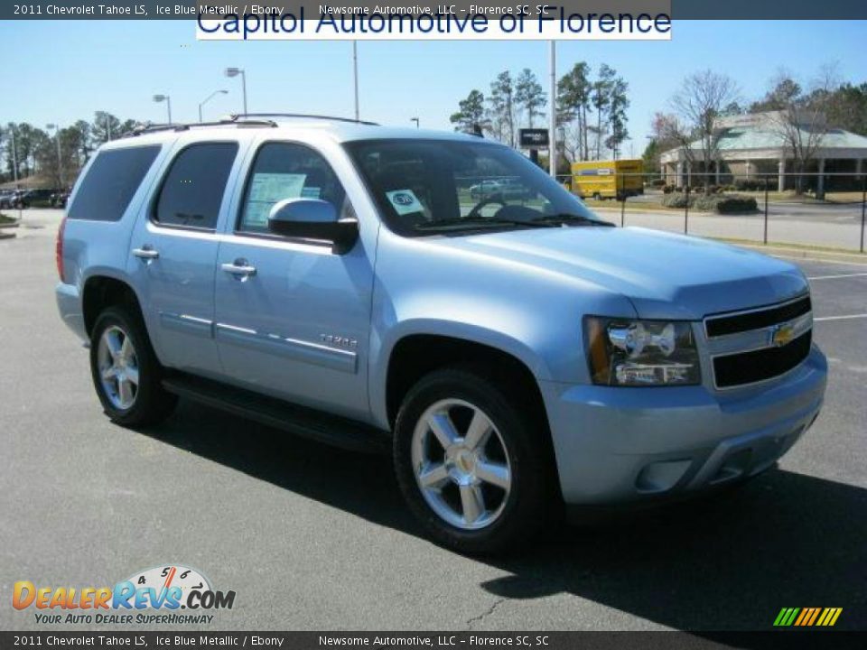 2011 Chevrolet Tahoe LS Ice Blue Metallic / Ebony Photo #1