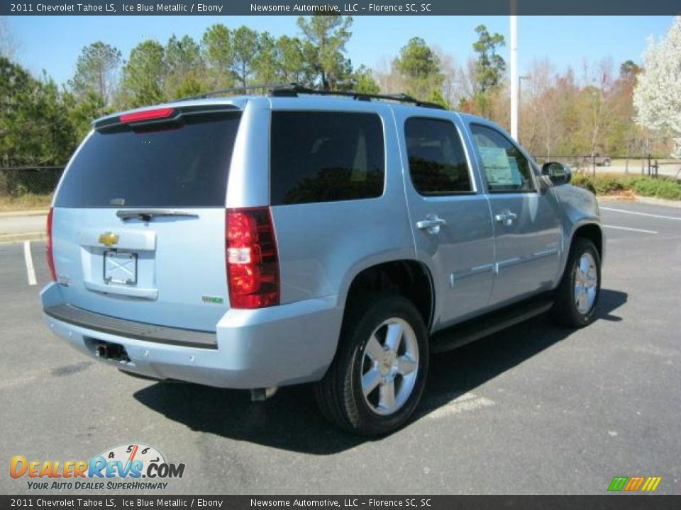 2011 Chevrolet Tahoe LS Ice Blue Metallic / Ebony Photo #2