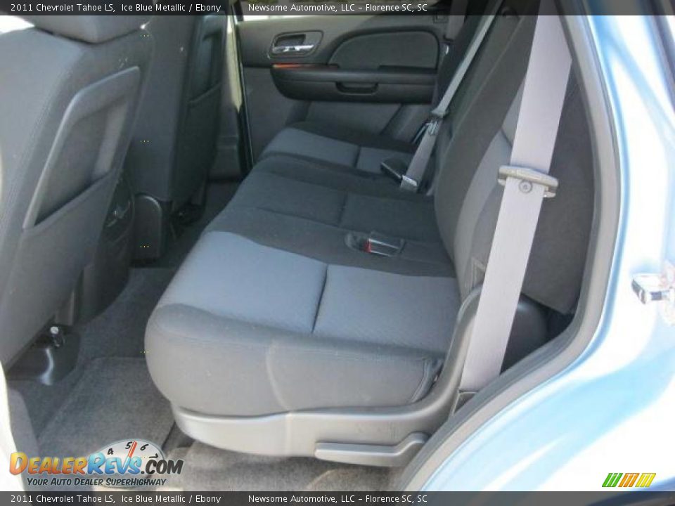 Ebony Interior - 2011 Chevrolet Tahoe LS Photo #6