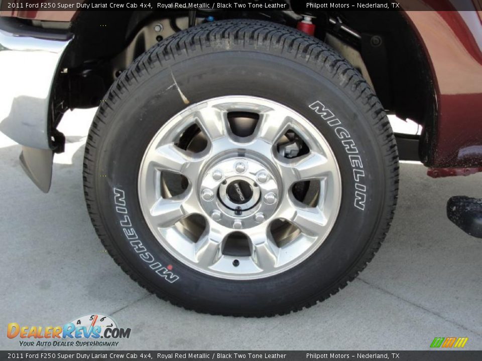 2011 Ford F250 Super Duty Lariat Crew Cab 4x4 Wheel Photo #11