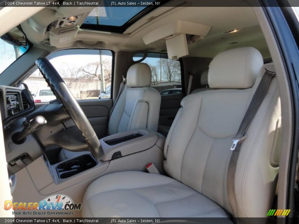 2004 Chevrolet Tahoe LT 4x4 Black / Tan/Neutral Photo #11