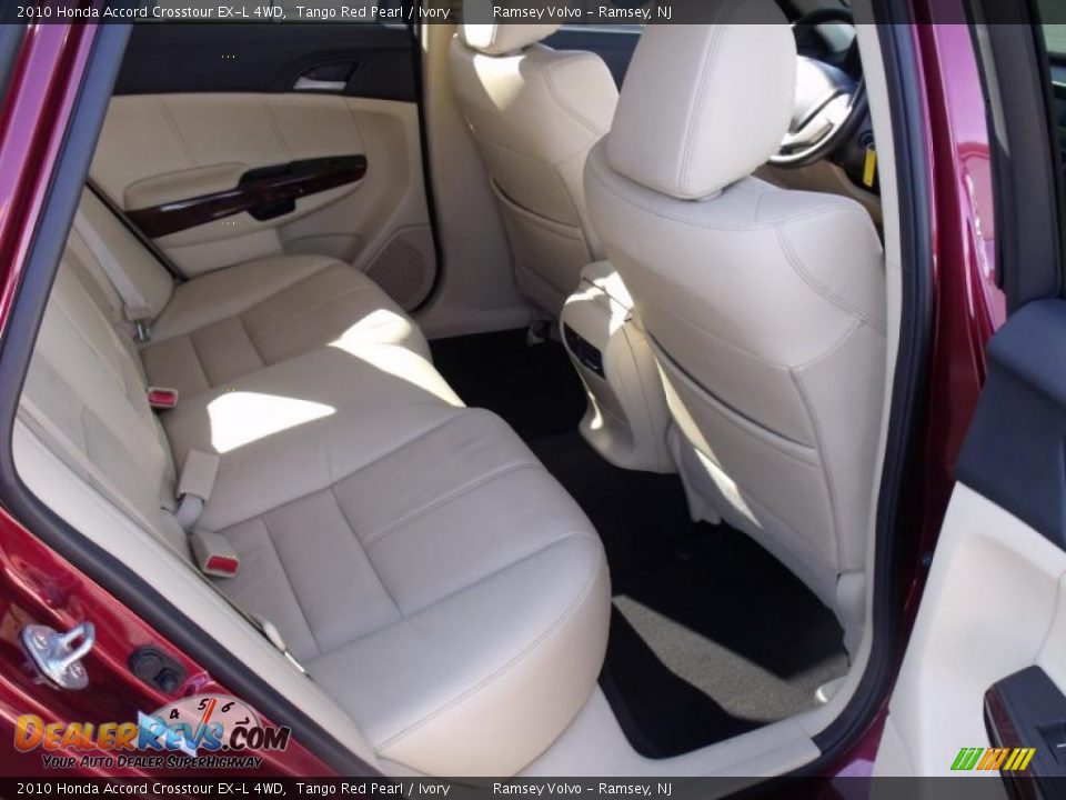 Ivory Interior 2010 Honda Accord Crosstour Ex L 4wd Photo