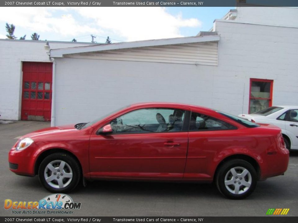 2007 Chevrolet Cobalt LT Coupe Victory Red / Gray Photo #4