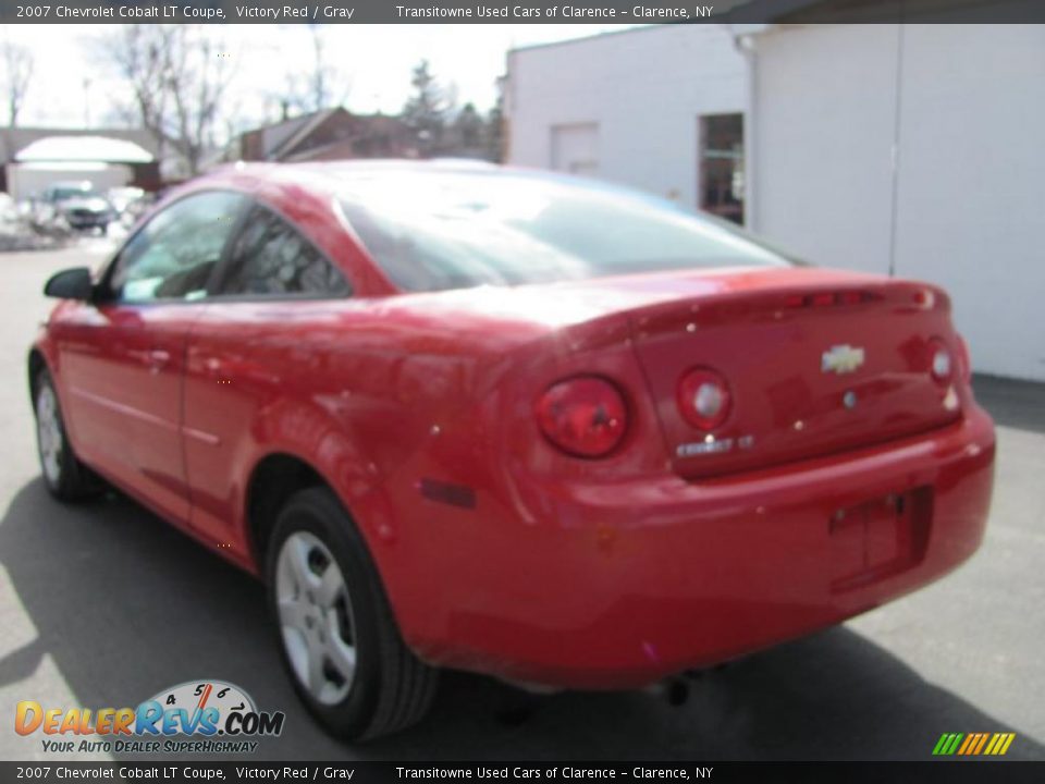 2007 Chevrolet Cobalt LT Coupe Victory Red / Gray Photo #16