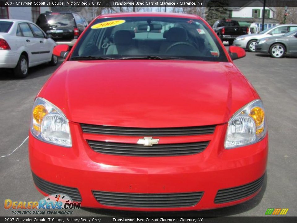 2007 Chevrolet Cobalt LT Coupe Victory Red / Gray Photo #19