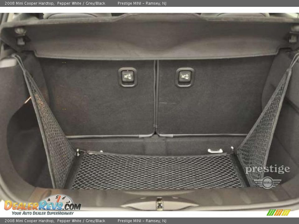 2008 Mini Cooper Hardtop Pepper White / Grey/Black Photo #5