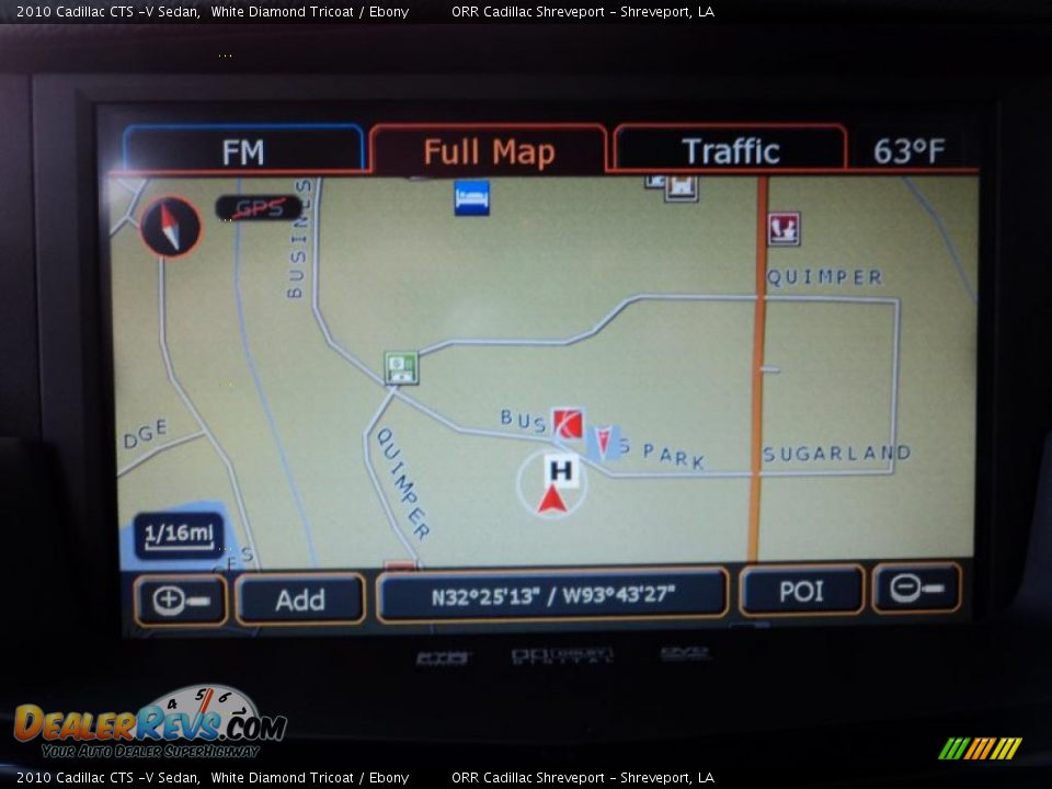 Navigation of 2010 Cadillac CTS -V Sedan Photo #14