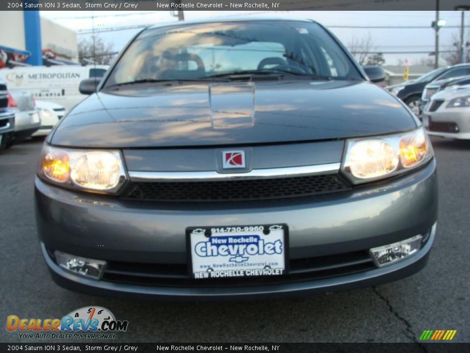 2004 Saturn ION 3 Sedan Storm Grey / Grey Photo #2