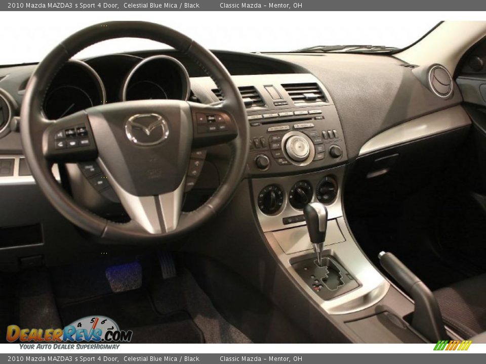 Dashboard of 2010 Mazda MAZDA3 s Sport 4 Door Photo #7