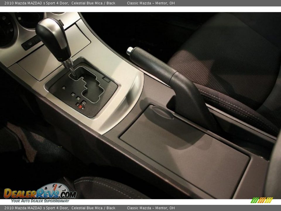 2010 Mazda MAZDA3 s Sport 4 Door Celestial Blue Mica / Black Photo #13