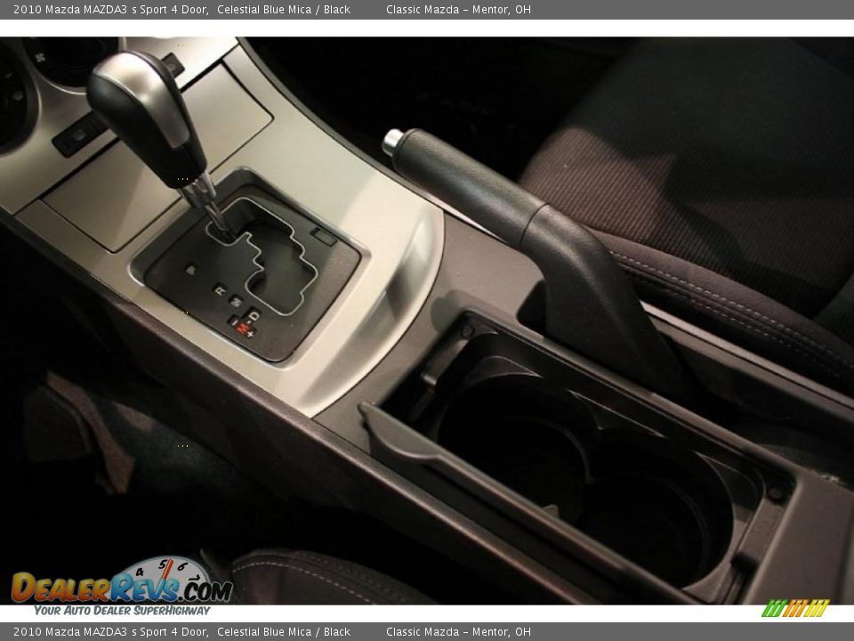 2010 Mazda MAZDA3 s Sport 4 Door Celestial Blue Mica / Black Photo #14