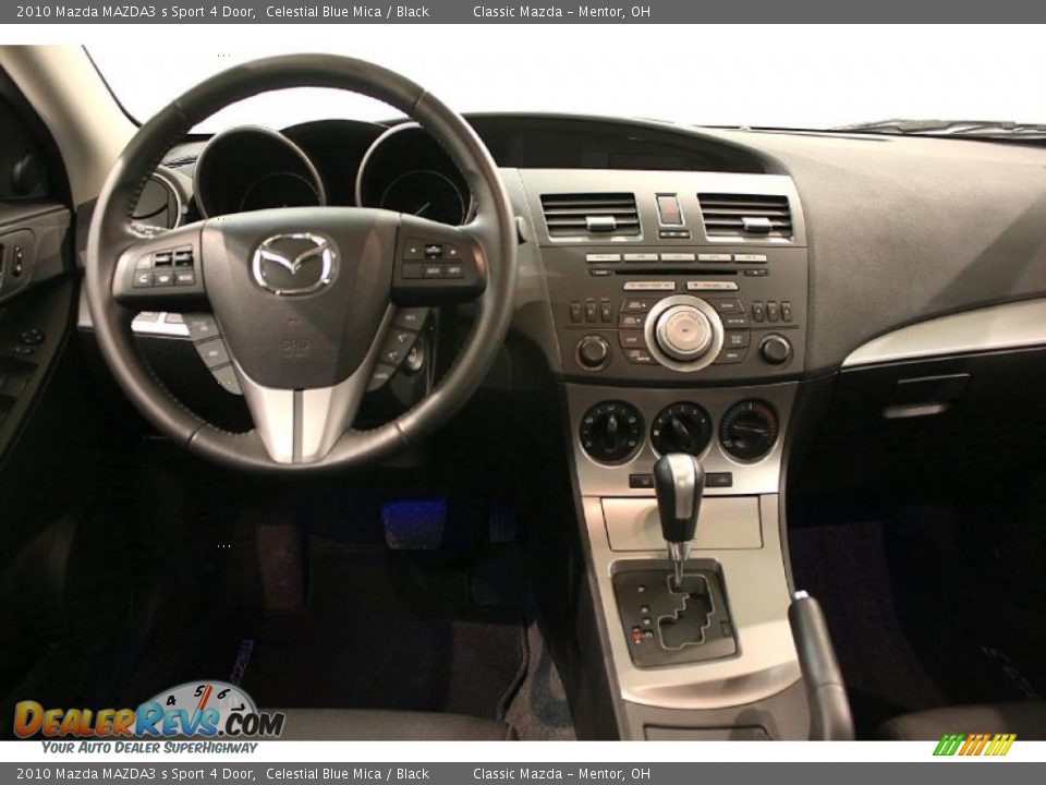 Dashboard of 2010 Mazda MAZDA3 s Sport 4 Door Photo #18