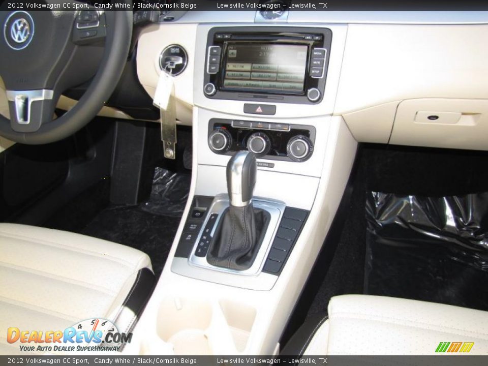 2012 Volkswagen CC Sport Candy White / Black/Cornsilk Beige Photo #6