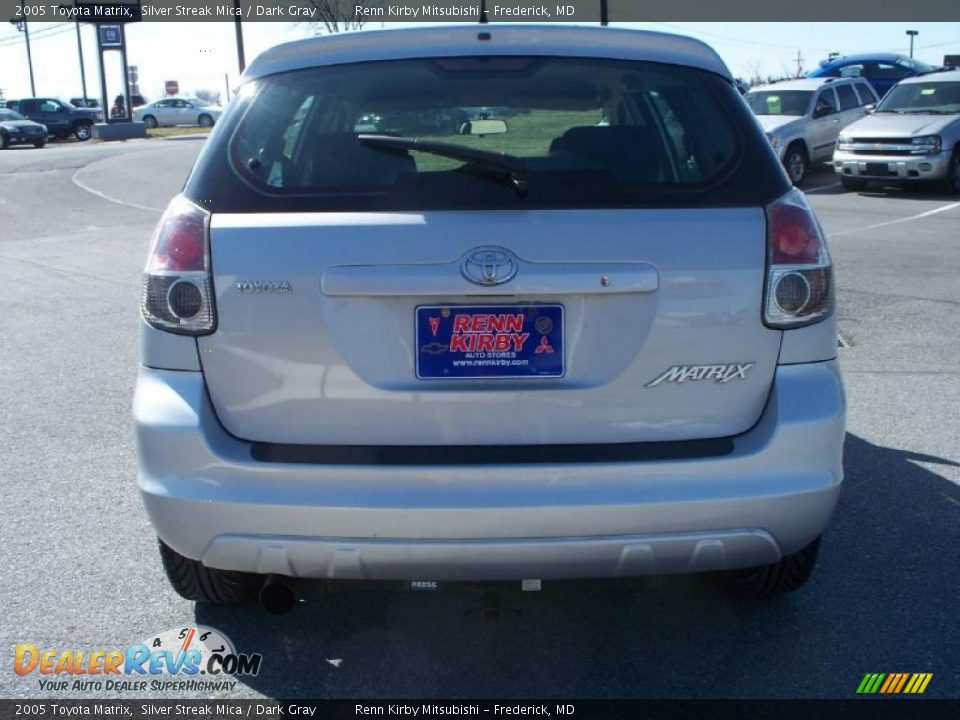 2005 Toyota Matrix Silver Streak Mica / Dark Gray Photo #4