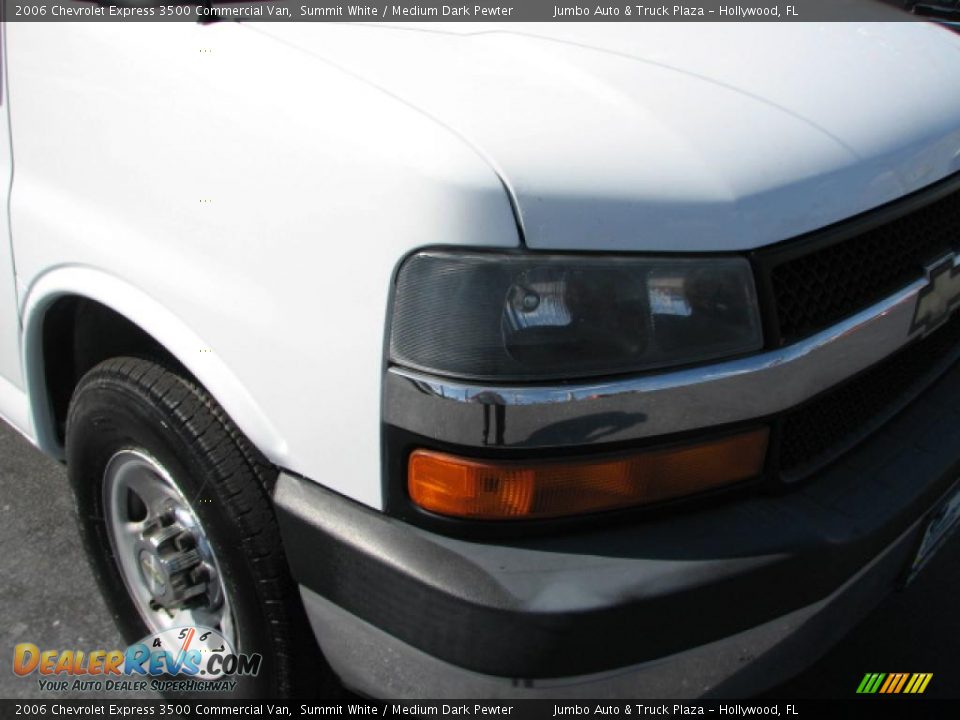 2006 Chevrolet Express 3500 Commercial Van Summit White / Medium Dark Pewter Photo #2