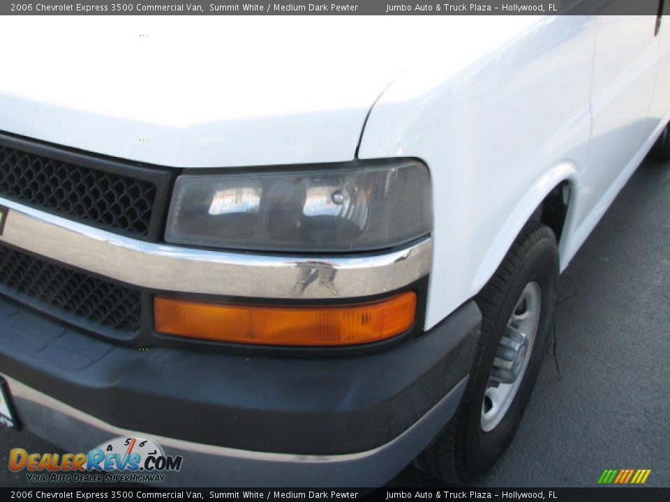 2006 Chevrolet Express 3500 Commercial Van Summit White / Medium Dark Pewter Photo #4