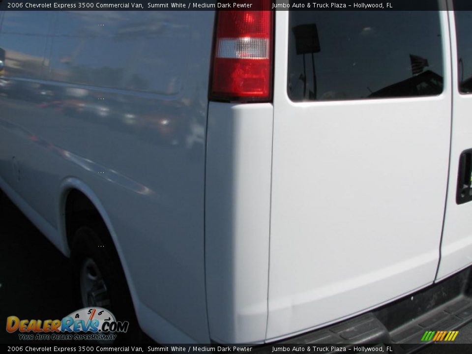 2006 Chevrolet Express 3500 Commercial Van Summit White / Medium Dark Pewter Photo #9