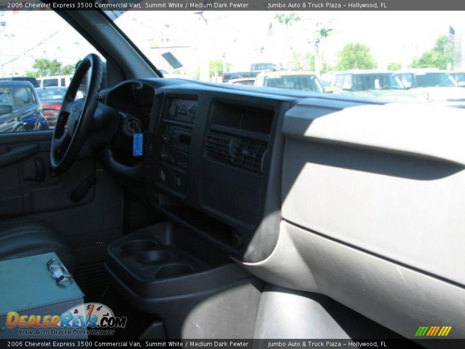 2006 Chevrolet Express 3500 Commercial Van Summit White / Medium Dark Pewter Photo #19