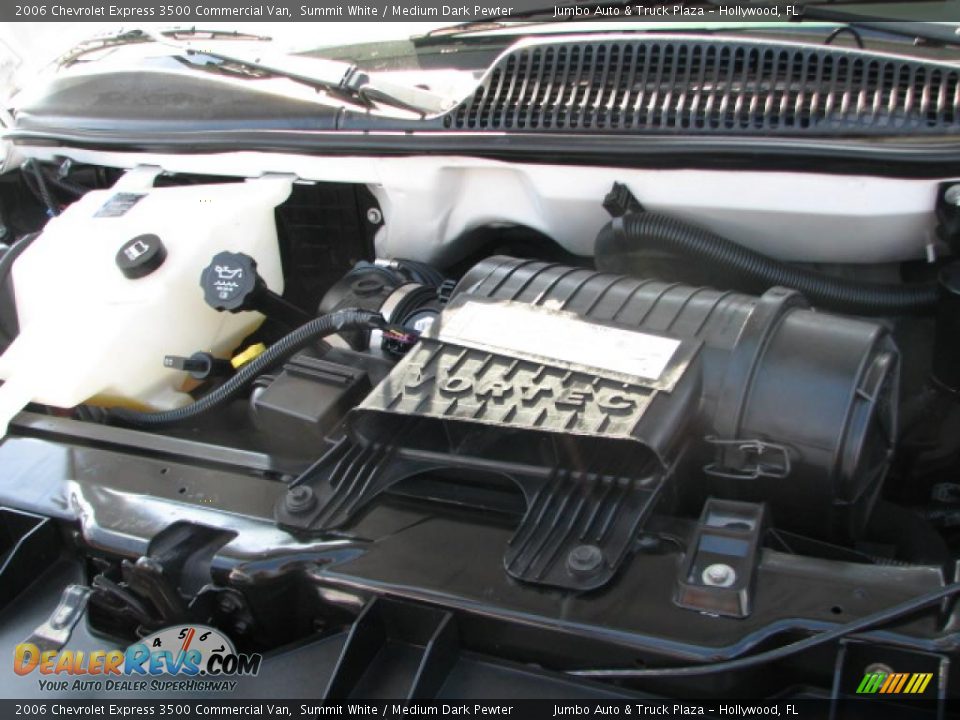 2006 Chevrolet Express 3500 Commercial Van Summit White / Medium Dark Pewter Photo #26