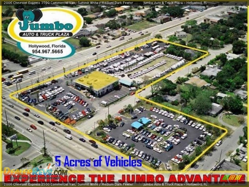 2006 Chevrolet Express 3500 Commercial Van Summit White / Medium Dark Pewter Photo #27