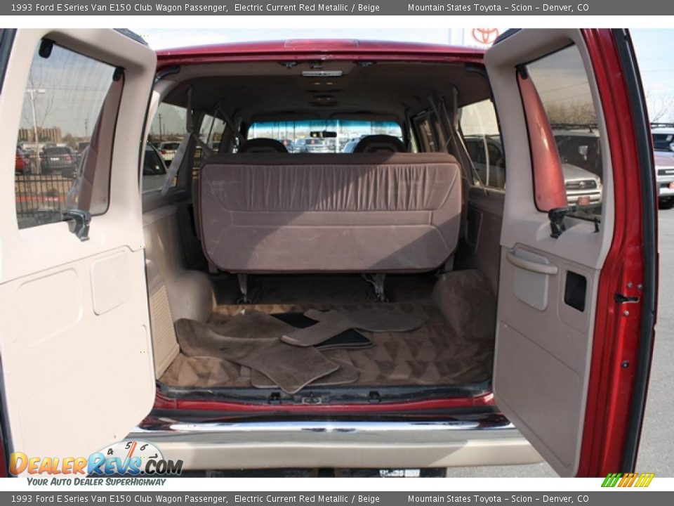 1993 Ford E Series Van E150 Club Wagon Passenger Trunk Photo #30