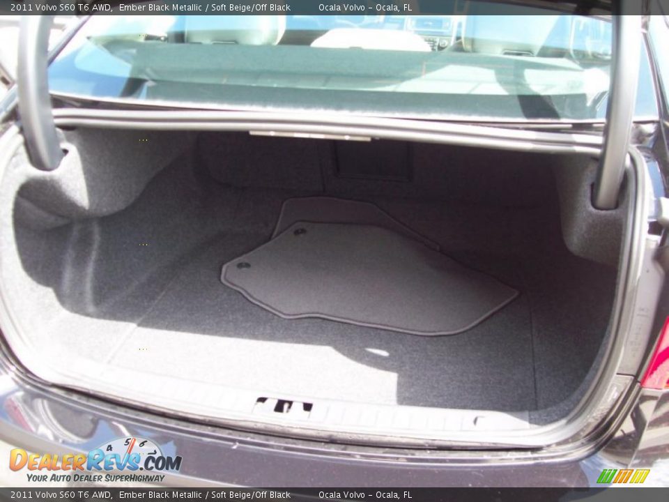 2011 Volvo S60 T6 AWD Trunk Photo #13