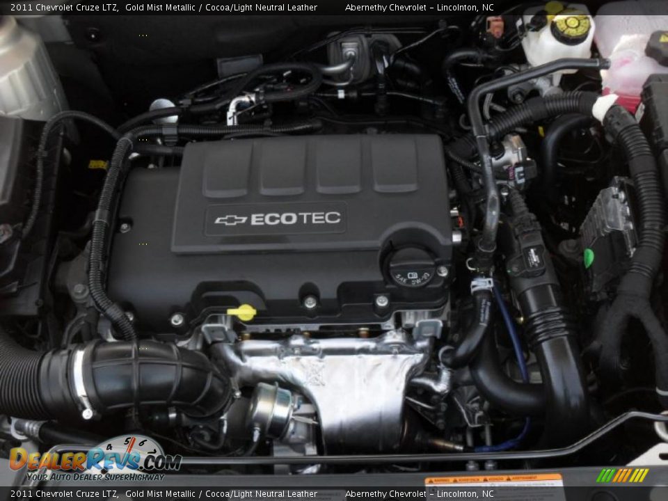 2011 Chevrolet Cruze LTZ 1.4 Liter Turbocharged DOHC 16-Valve VVT ECOTEC 4 Cylinder Engine Photo #26