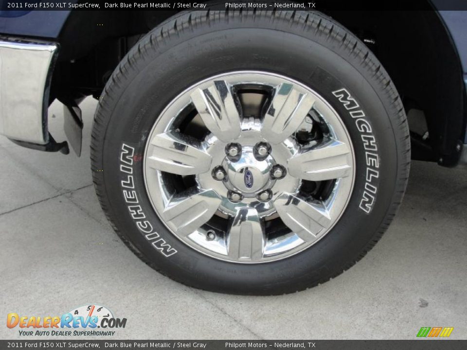 2011 Ford F150 XLT SuperCrew Wheel Photo #11