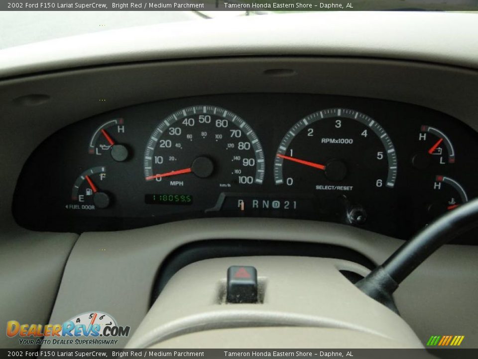 2002 Ford F150 Lariat SuperCrew Gauges Photo #21