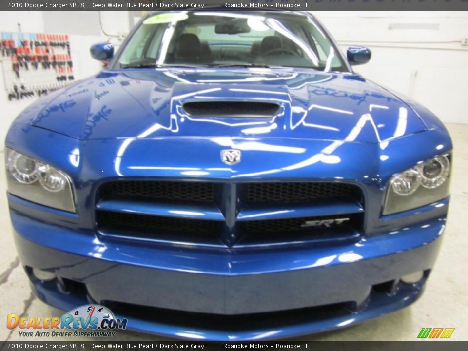 Deep Water Blue Pearl 2010 Dodge Charger SRT8 Photo #4