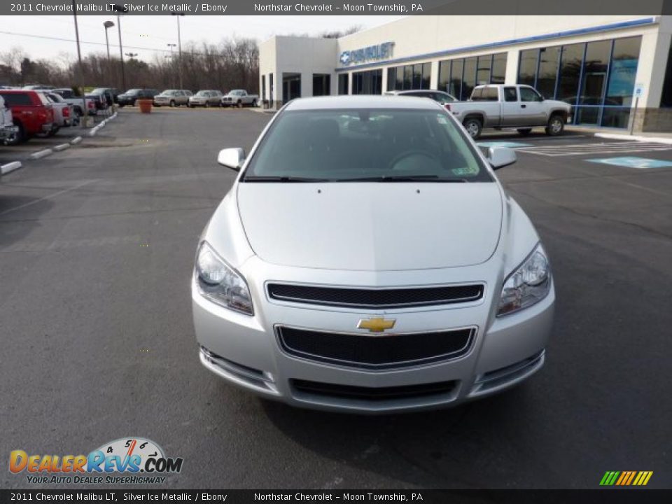 2011 Chevrolet Malibu LT Silver Ice Metallic / Ebony Photo #2