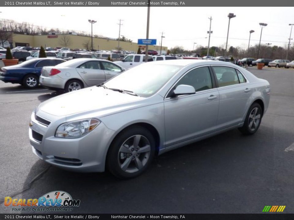 Silver Ice Metallic 2011 Chevrolet Malibu LT Photo #3