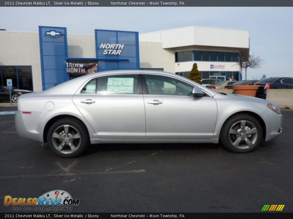 2011 Chevrolet Malibu LT Silver Ice Metallic / Ebony Photo #11