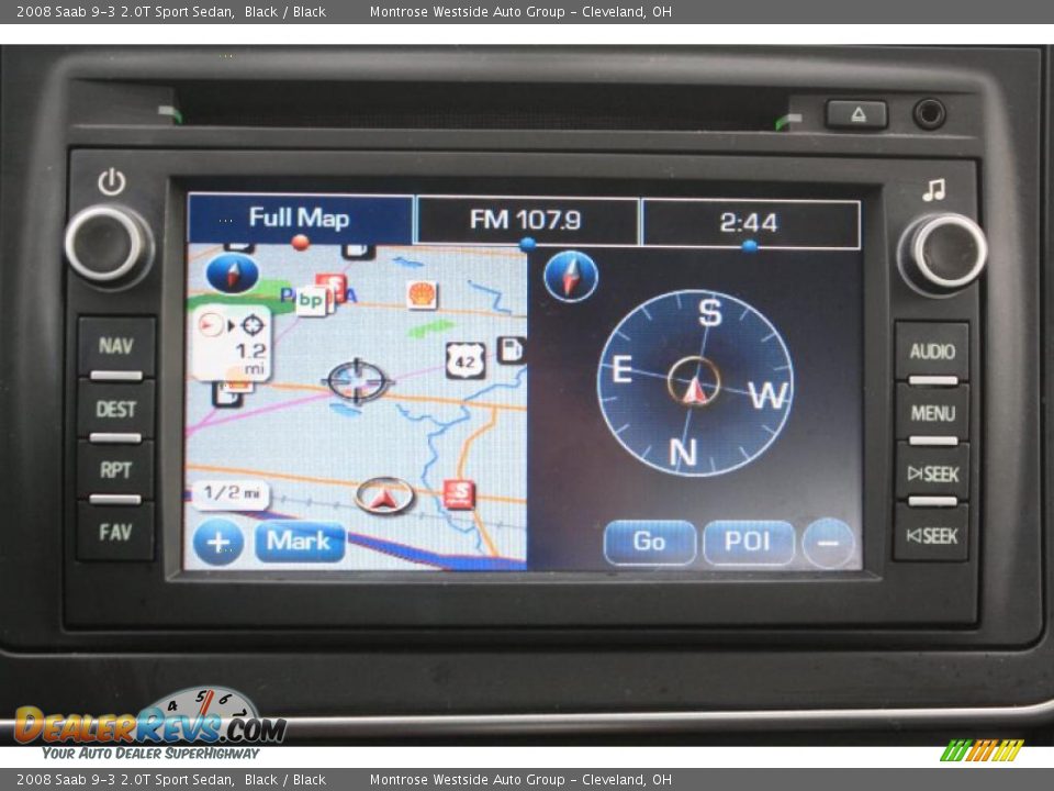 2008 Saab 9-3 2.0T Sport Sedan Black / Black Photo #16