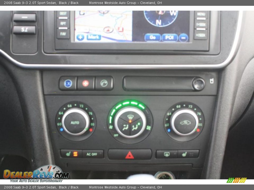 2008 Saab 9-3 2.0T Sport Sedan Black / Black Photo #17