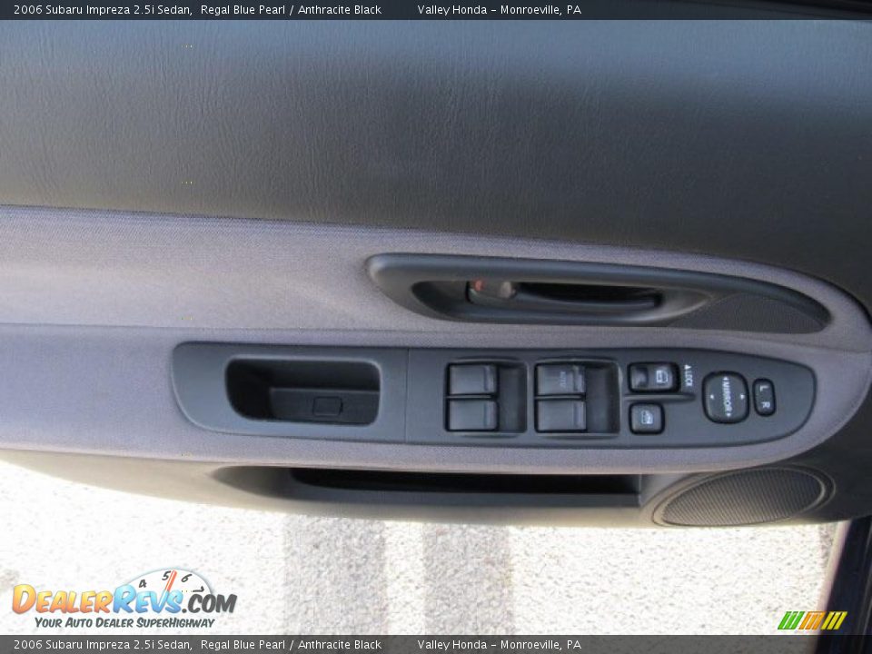 2006 Subaru Impreza 2.5i Sedan Regal Blue Pearl / Anthracite Black Photo #7