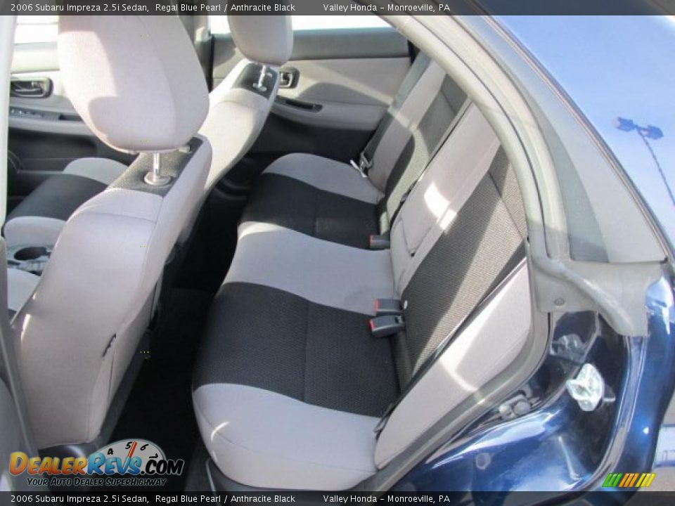 2006 Subaru Impreza 2.5i Sedan Regal Blue Pearl / Anthracite Black Photo #13