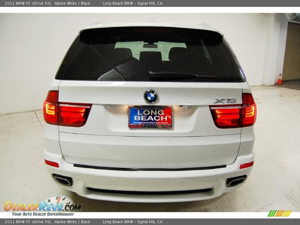 2011 BMW X5 xDrive 50i Alpine White / Black Photo #7
