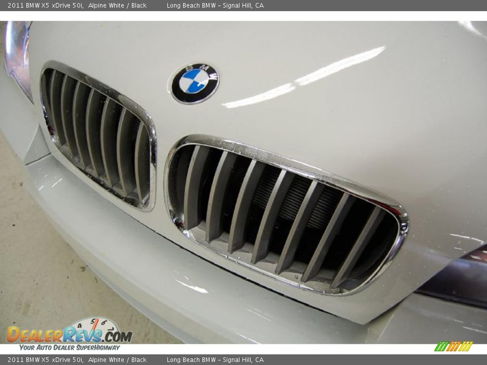 2011 BMW X5 xDrive 50i Alpine White / Black Photo #14