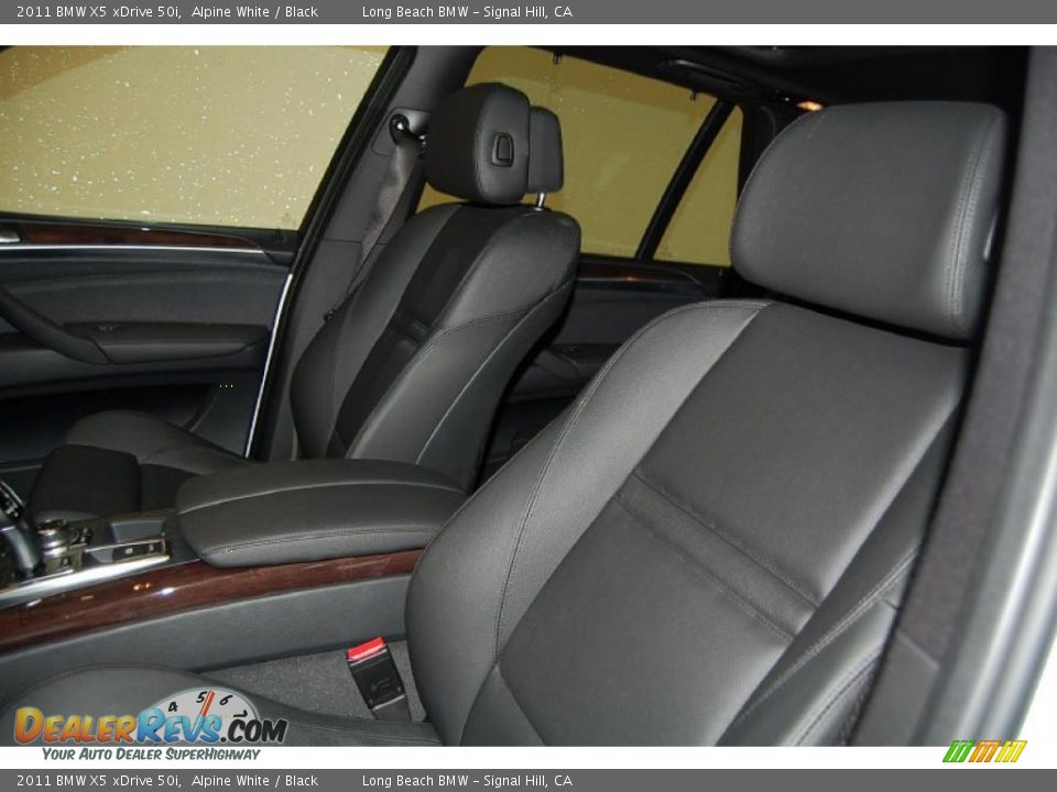 2011 BMW X5 xDrive 50i Alpine White / Black Photo #19
