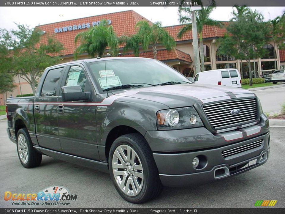 2008 Ford F150 Foose Edition SuperCrew Dark Shadow Grey Metallic / Black Photo #1